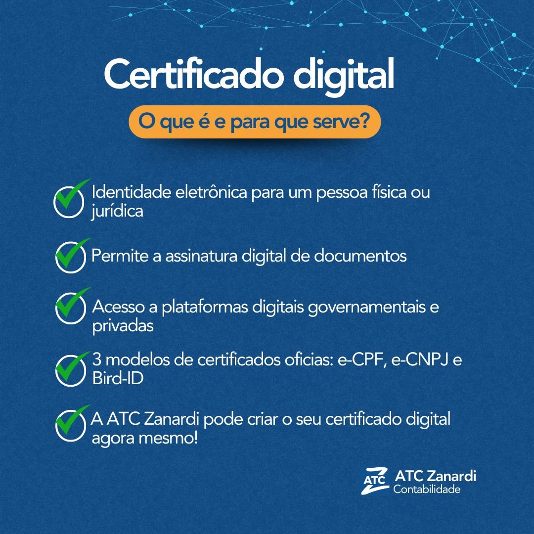 Certificado digital: o que é e para que serve?